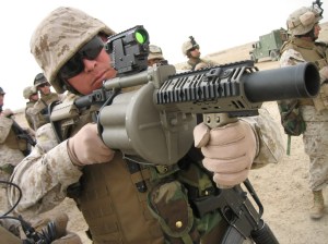 What the fuck do you mean you don't want to be a marine? Say it again... I dare you. Say it again.
